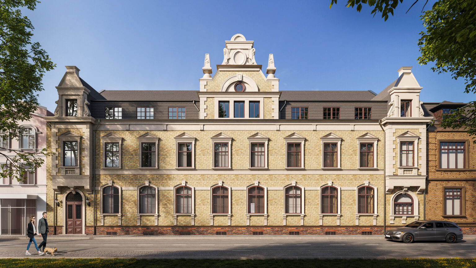 Alte Post Schönebeck Fassade
