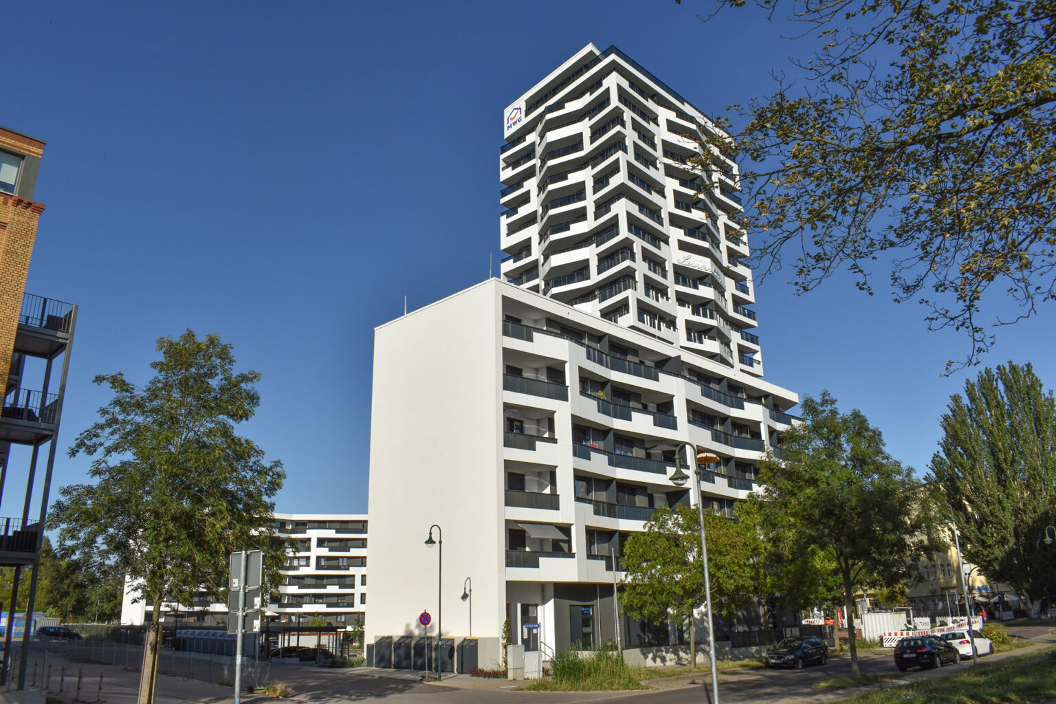 Wohnen im Luisencarré in Magdeburg Zufahrt Paul-Ehrlich-Straße ein Entwurf der Sattler+Täger Architekten GmbH